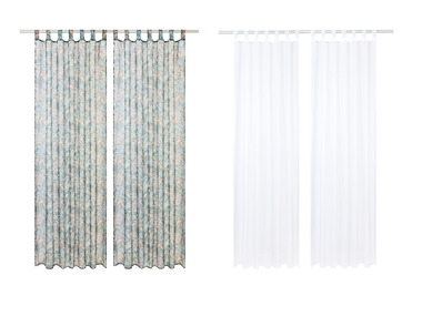 LIVARNO home Gordijnset 135 x 254 cm
