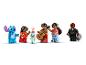 Lego Disney Lilo & Stitch figuren, waaronder Stitch, Lilo en andere personages.