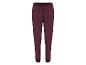 Bordeauxrode velours joggingbroek
