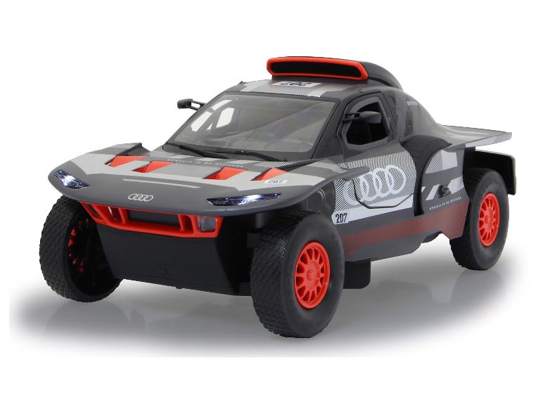 Model van een Audi e-tron raceauto.