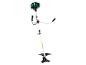 Benzine grastrimmer met fietsstuur