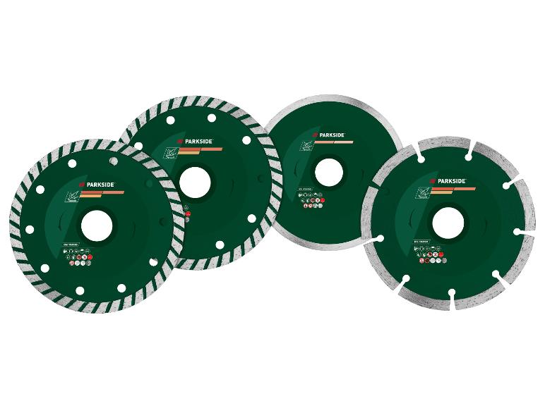 Parkside snijschijven: diamantschijven voor doe-het-zelvers.