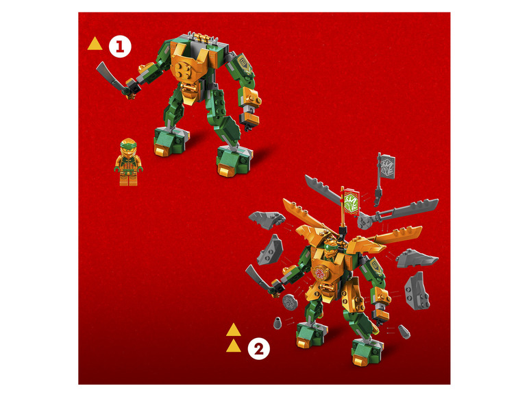 Ga naar volledige schermweergave: LEGO® NINJAGO Lloyd's Mecha Duel EVO - afbeelding 5