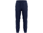 Donkerblauwe heren joggingbroek met trekkoord.