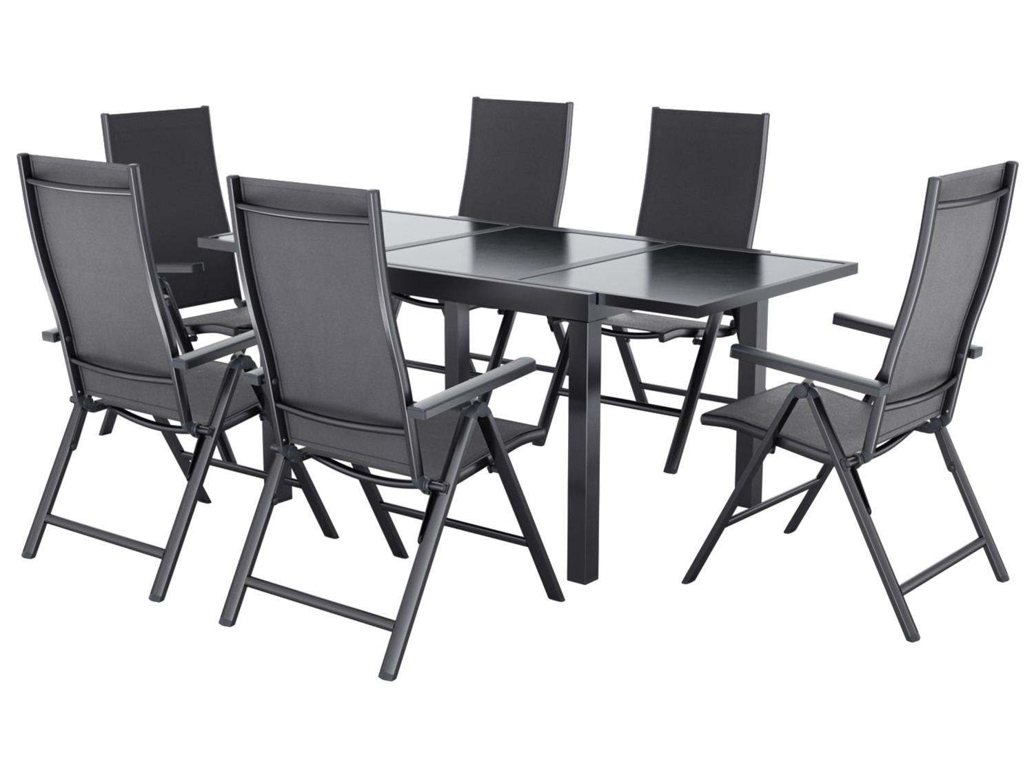 2 Aluminium Tuinstoelen Houston Set