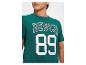 Donkergroen Bench T-shirt voor heren met nummer 89 en de tekst 'TRACK & FIELD'.