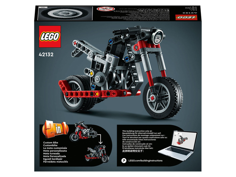 Ga naar volledige schermweergave: LEGO® Technic Motor - 42132 - afbeelding 3