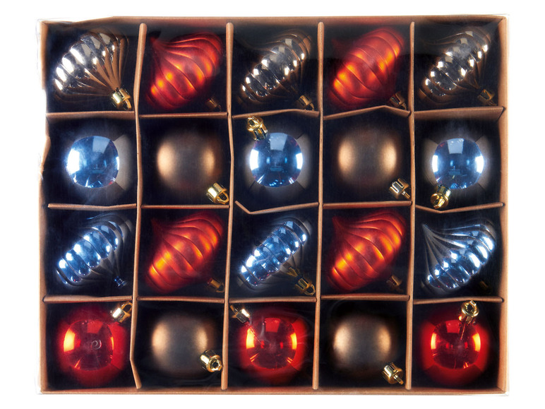 Ga naar volledige schermweergave: LIVARNO home Kerstboomversiering 20 of 45 stuks - afbeelding 20