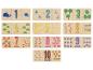 Houten cijferpuzzels van 1 tot 10 met thema-illustraties voor kinderen.