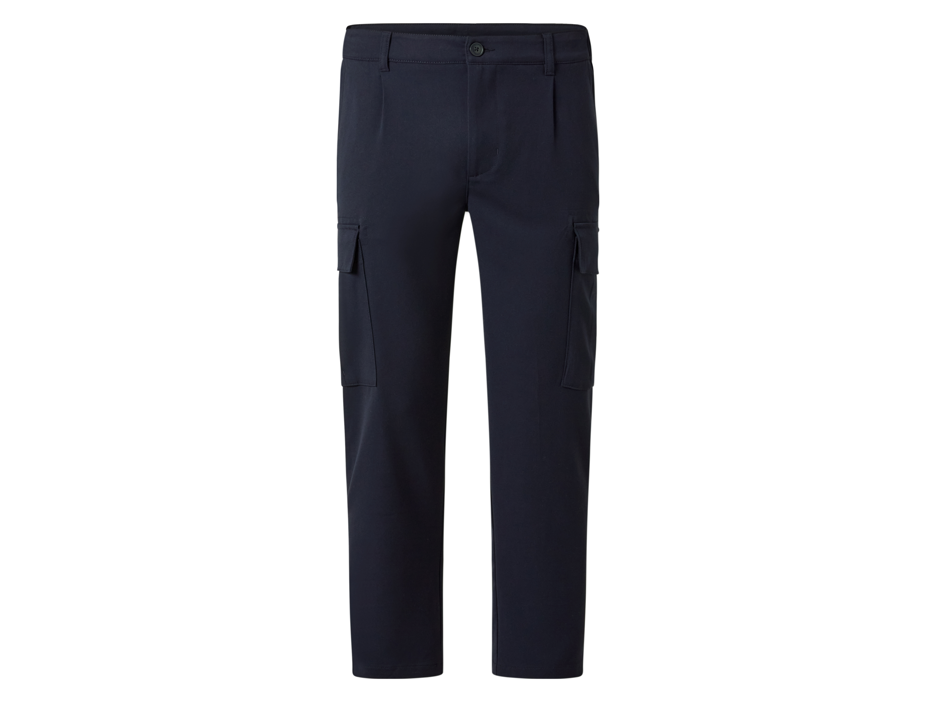 esmara Men Heren cargobroek (Marineblauw, M)