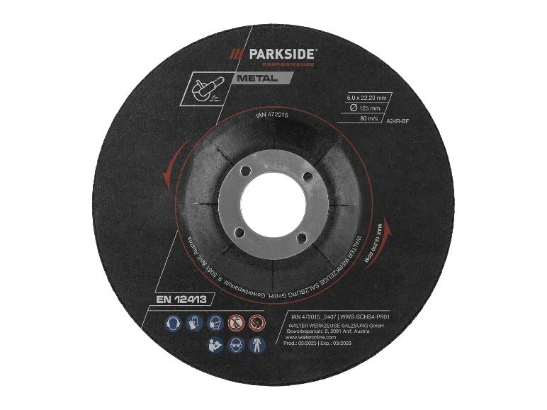 Parkside Performance slijpschijf voor metaal.