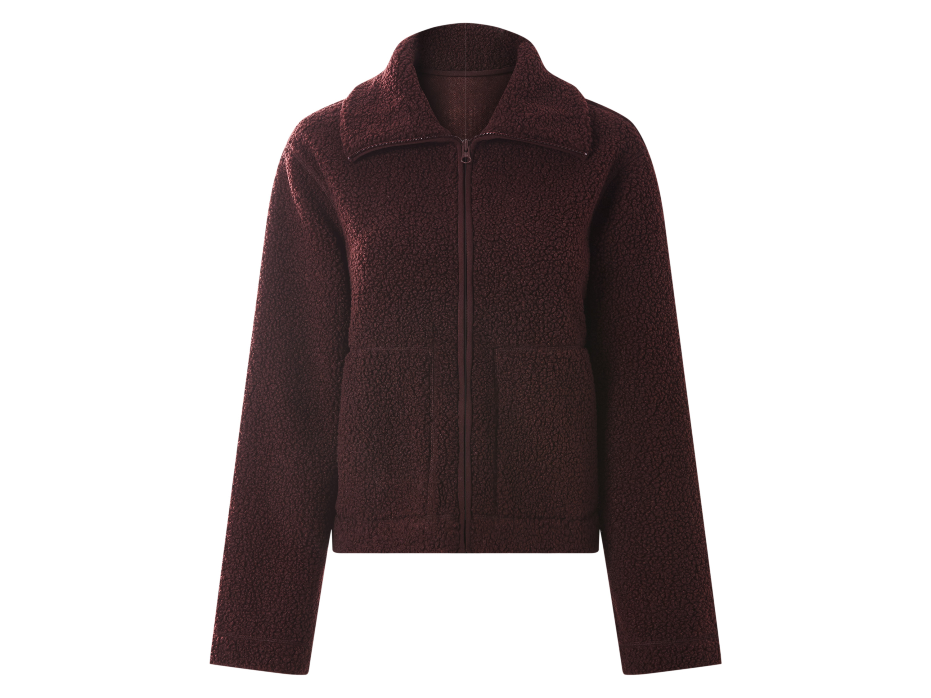 ESMARA Dames teddyfleece jas (Rood, S (36/38))
