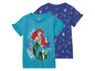 Twee T-shirts met Ariel van Disney's The Little Mermaid.