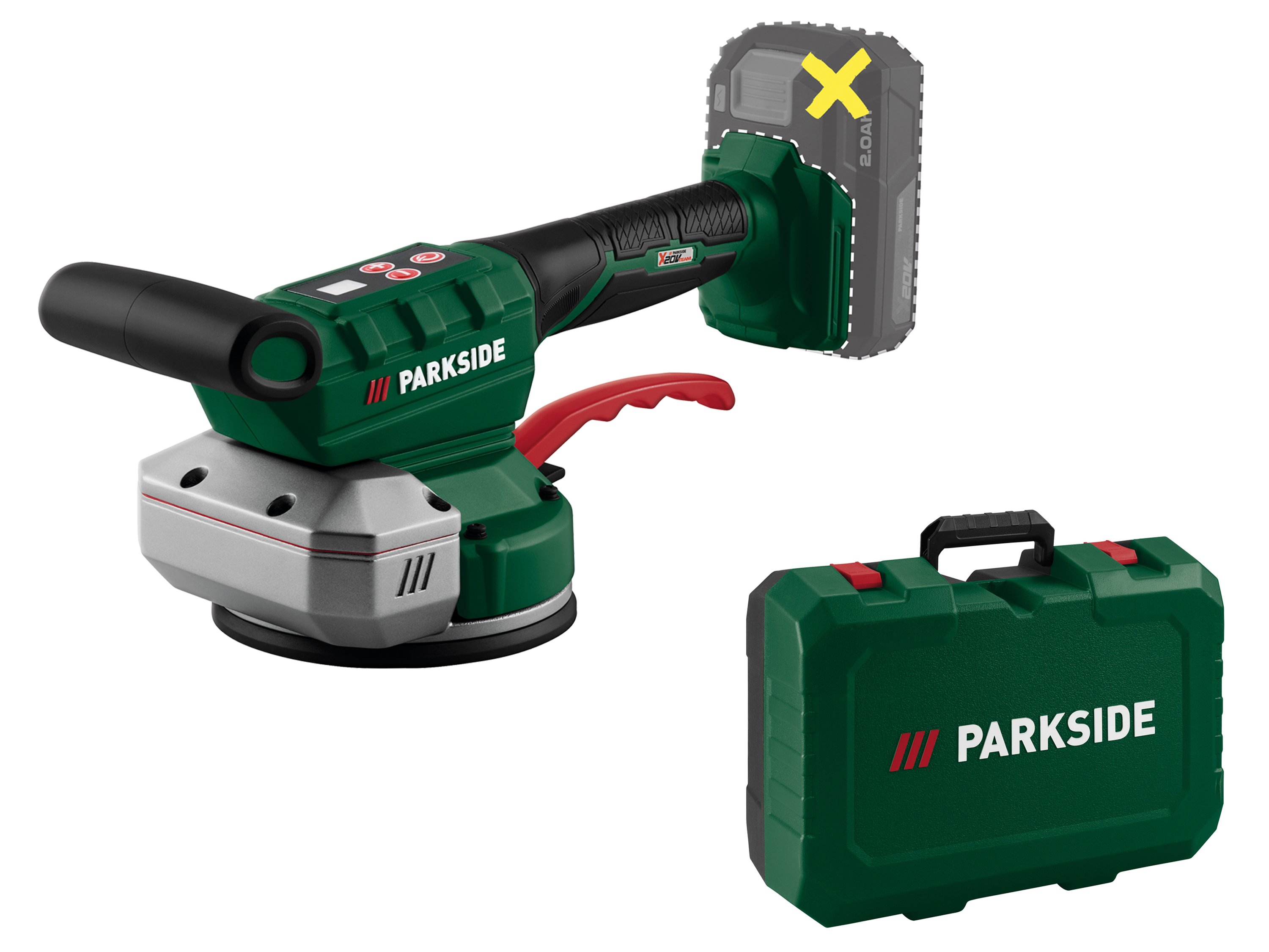 PARKSIDE Accu-tegeltriller 20 V, zonder accu en lader