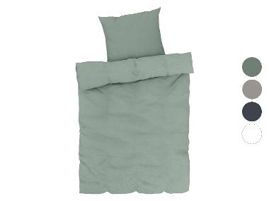 LIVARNO home Linnen dekbedovertrek 140 x 200 cm