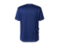 Donkerblauw sport shirt met achterzak.