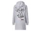 Grijze Stitch hoodie-jurk met de tekst 'Always Sunshine With Stitch' op de rug