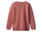Roze longsleeve sweater voor kinderen.