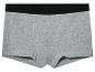Grijze boxershorts met zwarte band.