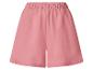 Roze dames short met elastische tailleband