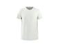 Wit heren T-shirt met korte mouwen en ronde hals