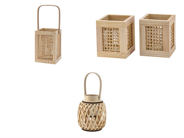 LIVARNO home Houten lantaarn