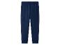Donkerblauwe joggingbroek met zijzak