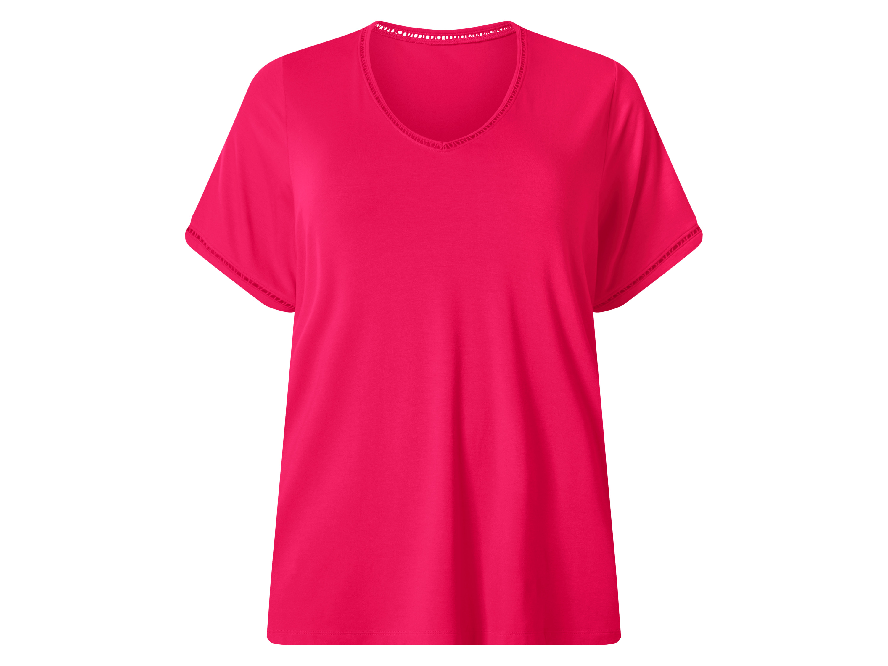ESMARA Dames T-shirt - plus size (roze, XL (48/50))