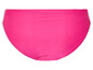 Een roze bikini onderbroek.