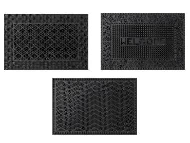 LIVARNO home Rubberen deurmat 40 x 60 cm