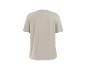 Beige dames T-shirt met korte mouwen, achterkant
