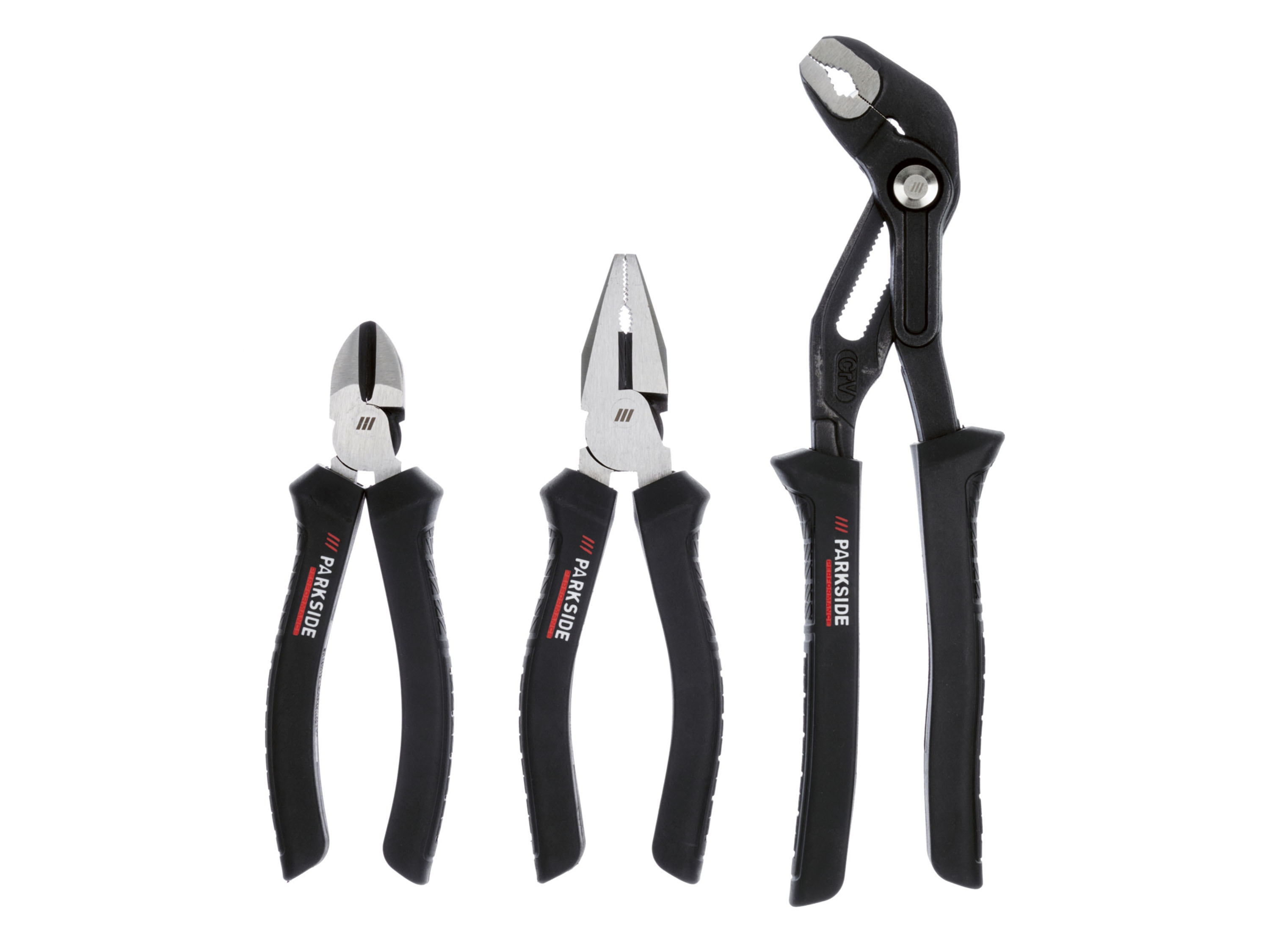 PARKSIDE PERFORMANCE Set van 3 tangen (Tangenset met waterpomptang)