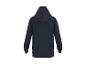 Donkerblauwe hoodie, achterkant.