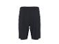 Zwarte sportshort voor heren, achterkant