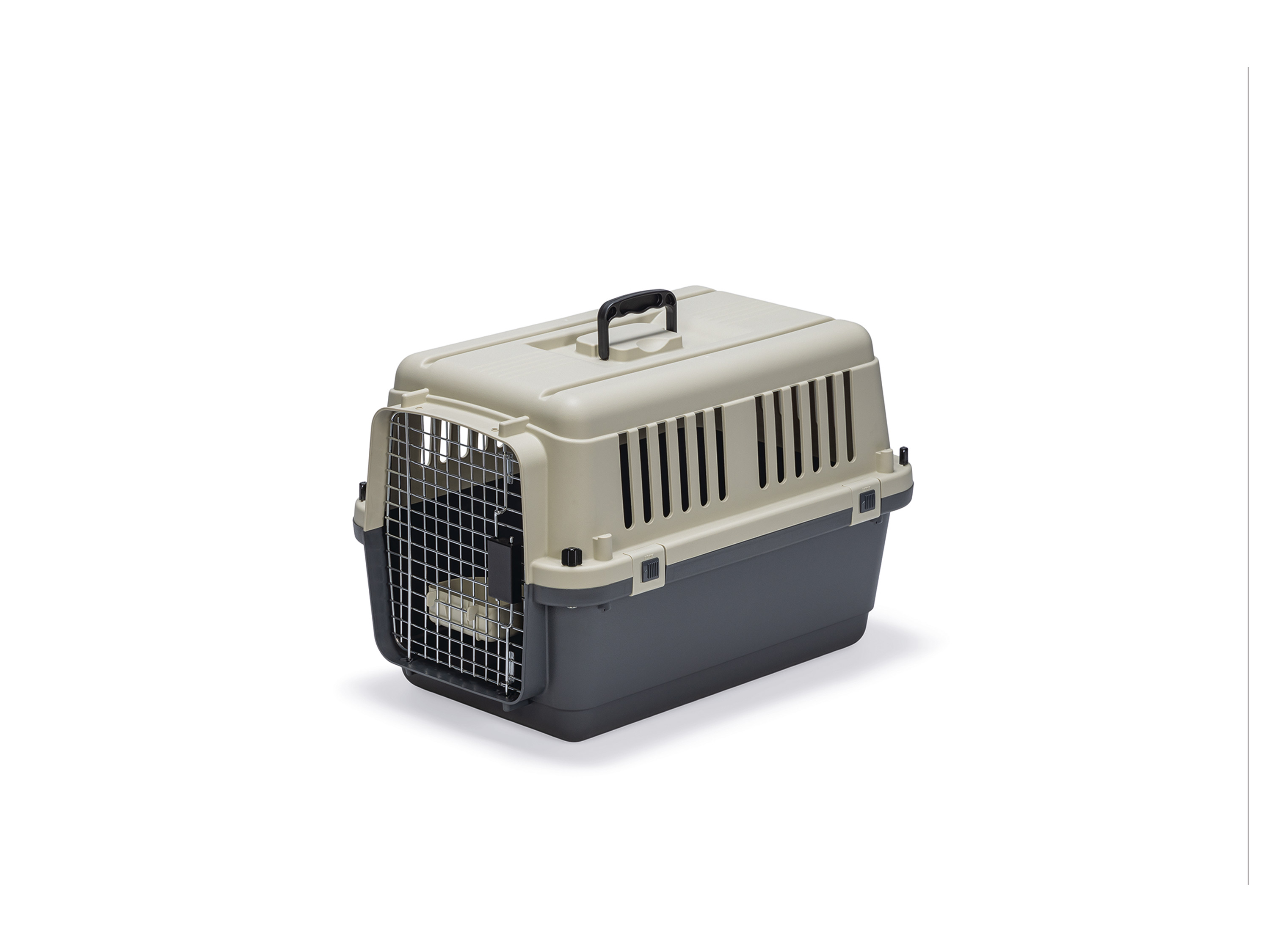 KARLIE Honden transportbox Nomad, grijs/wit (61x40x40,5 cm)