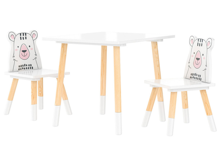 Ga naar volledige schermweergave: Livarno Home Kindertafel met 2 stoelen - afbeelding 1