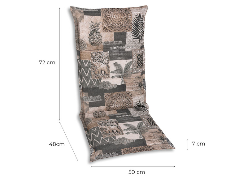 Ga naar volledige schermweergave: GO-DE Textil Tuinstoelkussen - afbeelding 5