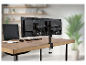 Bizo bureauhouder voor twee monitoren.