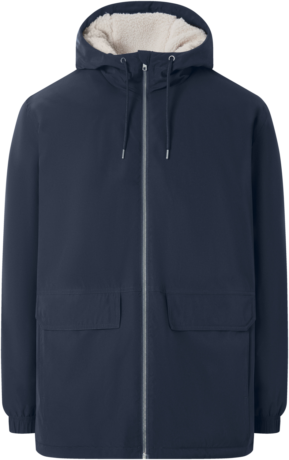 ESMARA MEN Heren parka jas (Marineblauw, XXL)