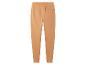 Beige sweatpants met een elastische tailleband.
