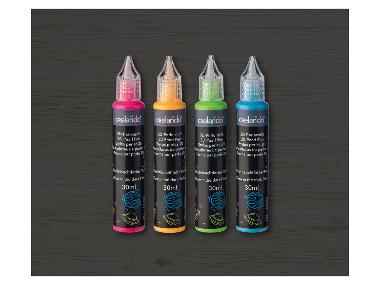 crelando® Glow-in-the-dark verf 4 x 30 ml