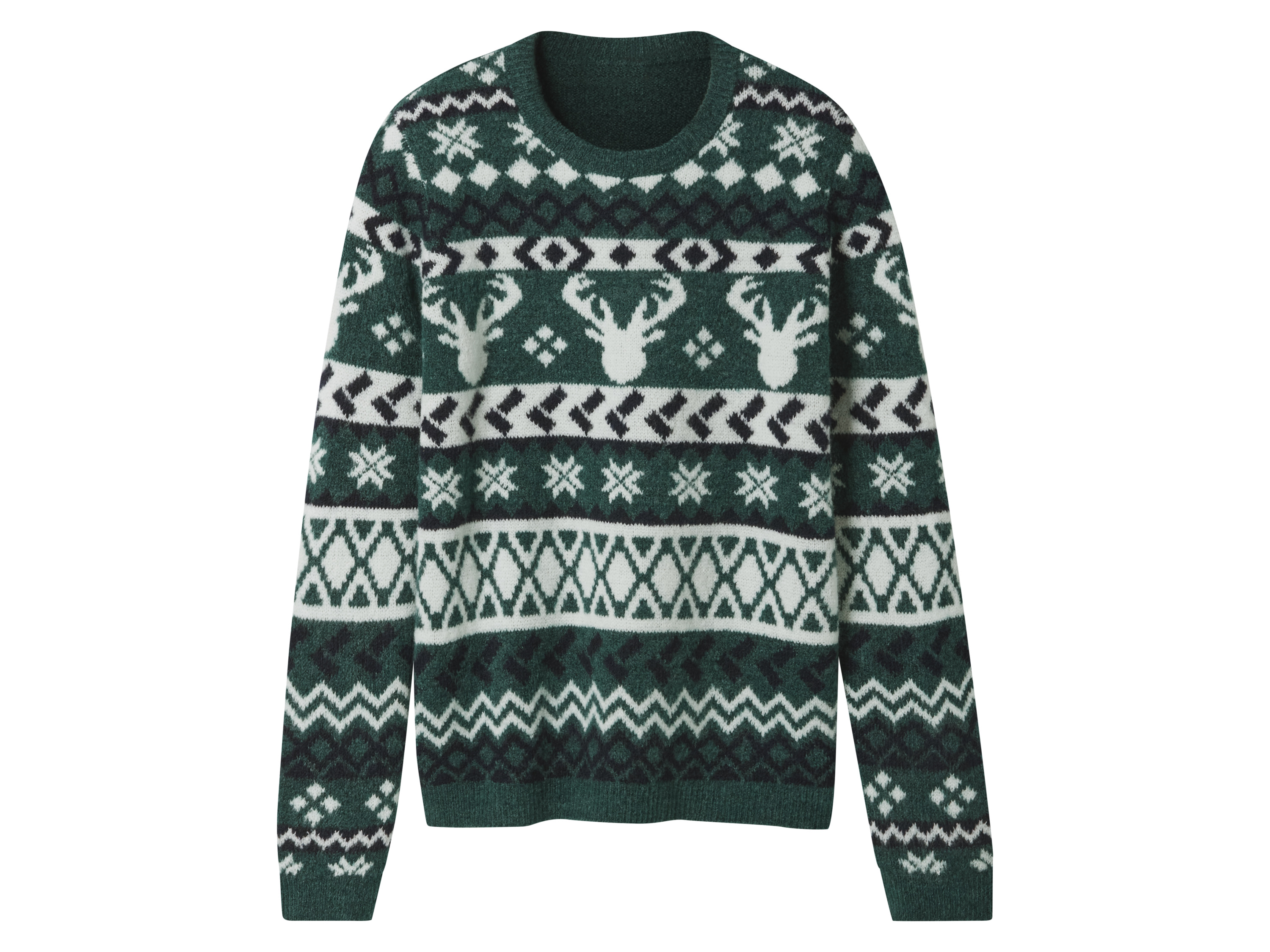 esmara Gebreide kinder kersttrui (Groen, 134/140)