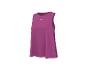 Fuchsia sporttop voor dames met logo.