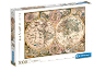 Puzzel van 3000 stukjes met een historische wereldkaart