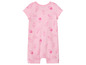Roze baby-jumpsuit met ijsjes en ijshoorntjes