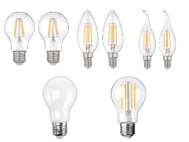 LIVARNO® LED-filamentlampen