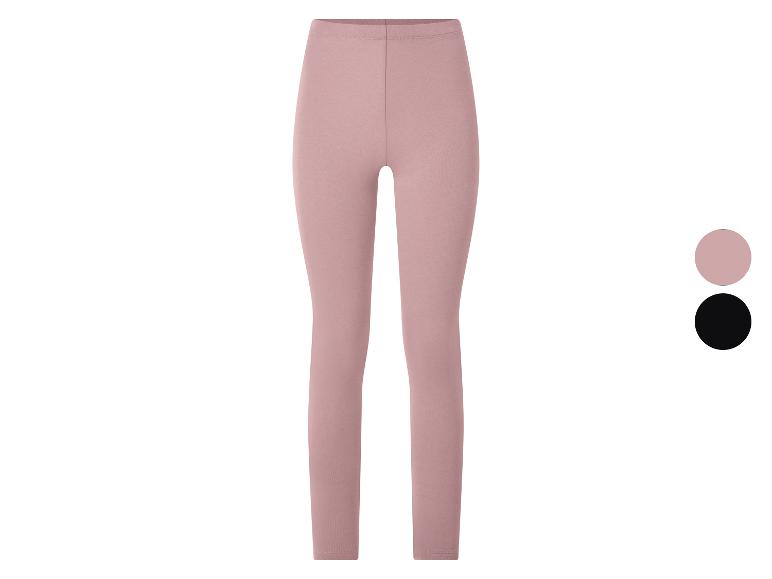 Roze en zwarte leggings voor dames