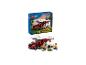 LEGO City Holiday Camper Van set met doos en gemonteerd model.