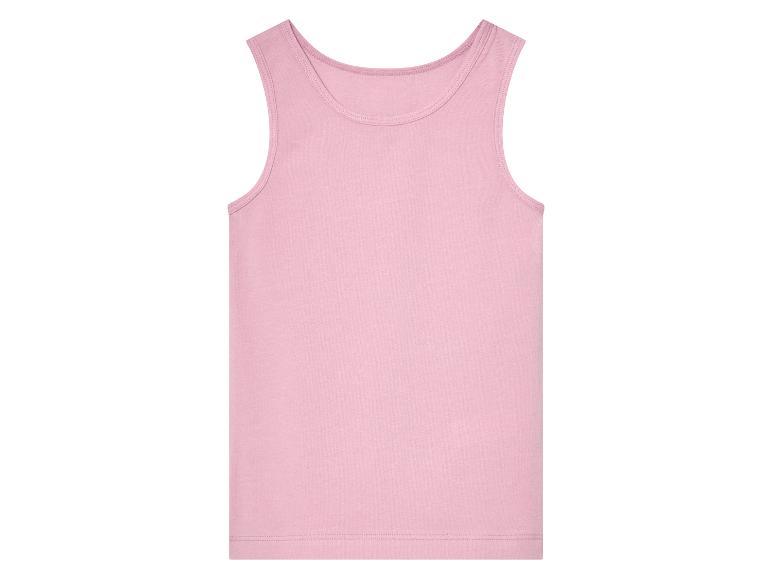 Lichtroze meisjes tanktop.