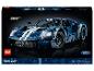 LEGO Technic Ford GT doos, met de geassembleerde blauwe auto.